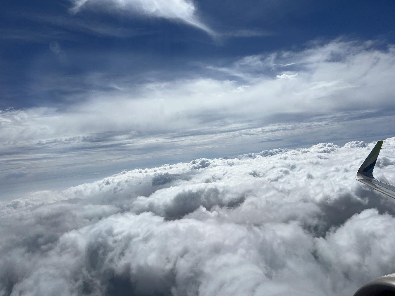 하늘에서 본 서울 풍경