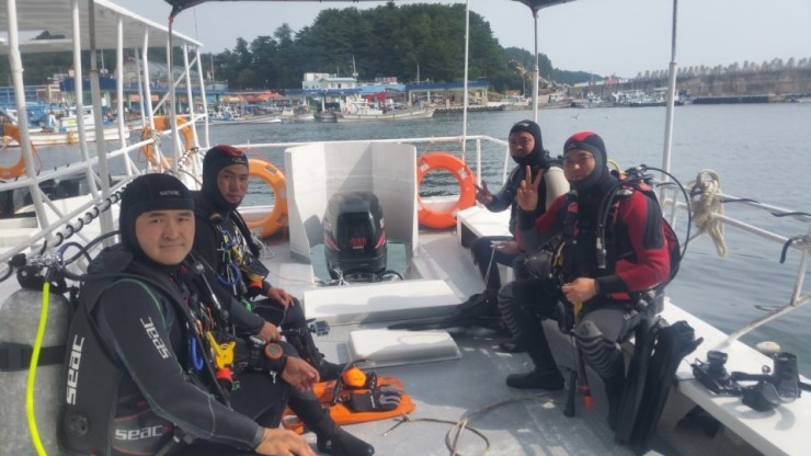 펀다이빙 - 강원도 양양 38마린리조트 - 아취