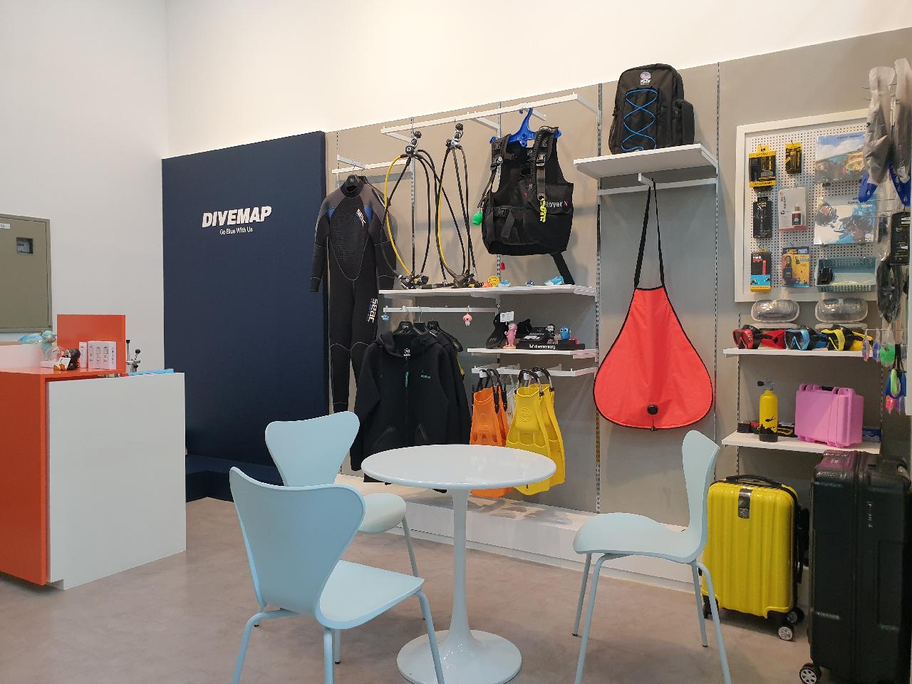 『ダイブマップ』 済州島 スキューバダイビングセンター